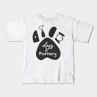 Dogs and Pottery Tools Kids T-Shirt